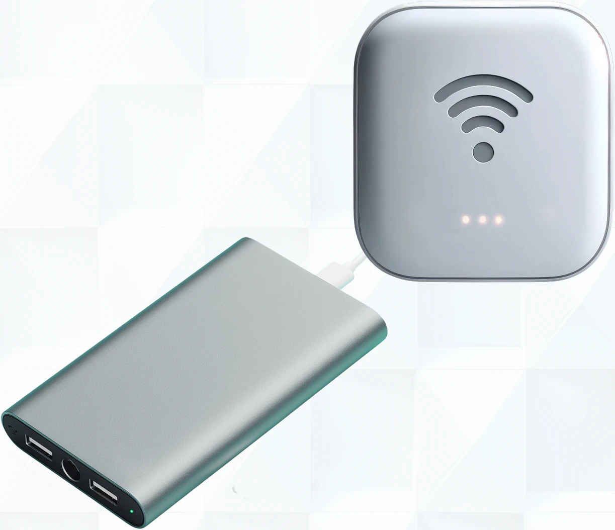 access pint with a powerbank